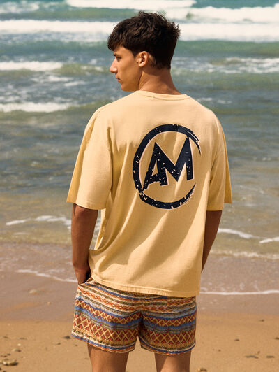 CAMISETA CASUAL AMARILLO