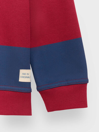 POLO RAYAS KIDS ROJO