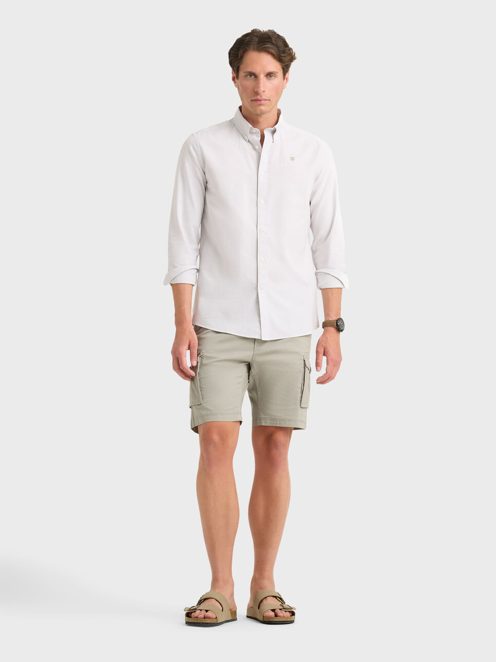 CAMISA OXFORD MIL RAYAS