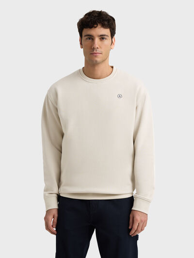 SUDADERA SYSTEM BEIGE