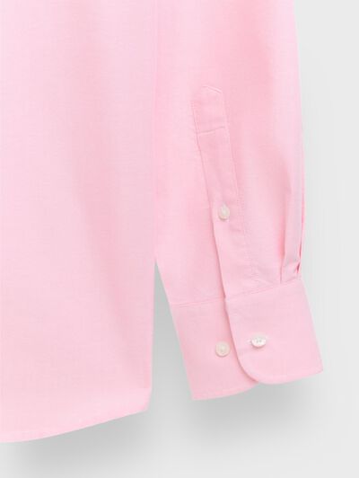 POLERA OXFORD SOLID ROSA