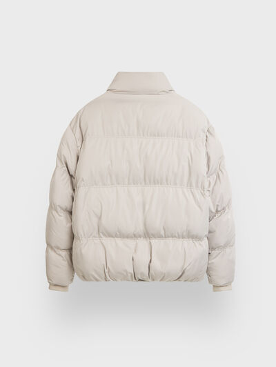 CAZADORA BOXY BEIGE