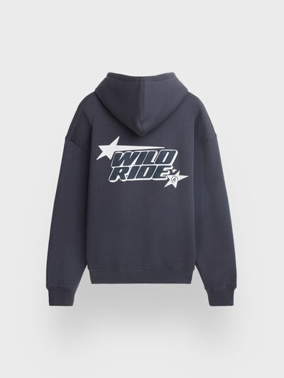 SUDADERA WILD AZUL MARINO