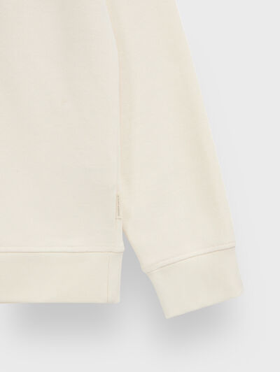 SUDADERA PATCH CRUDO