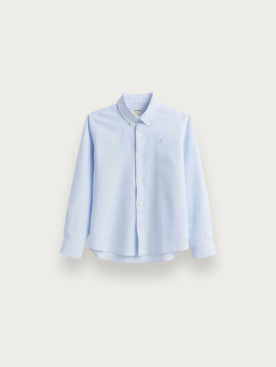 CAMISA OXFORD MIL RAYAS KIDS CELESTE