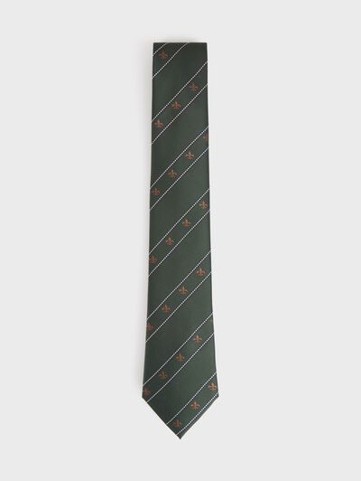 CORBATA JAQUARD MF VERDE