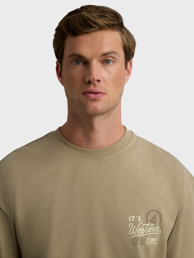 CAMISETA WESTERN CAMEL