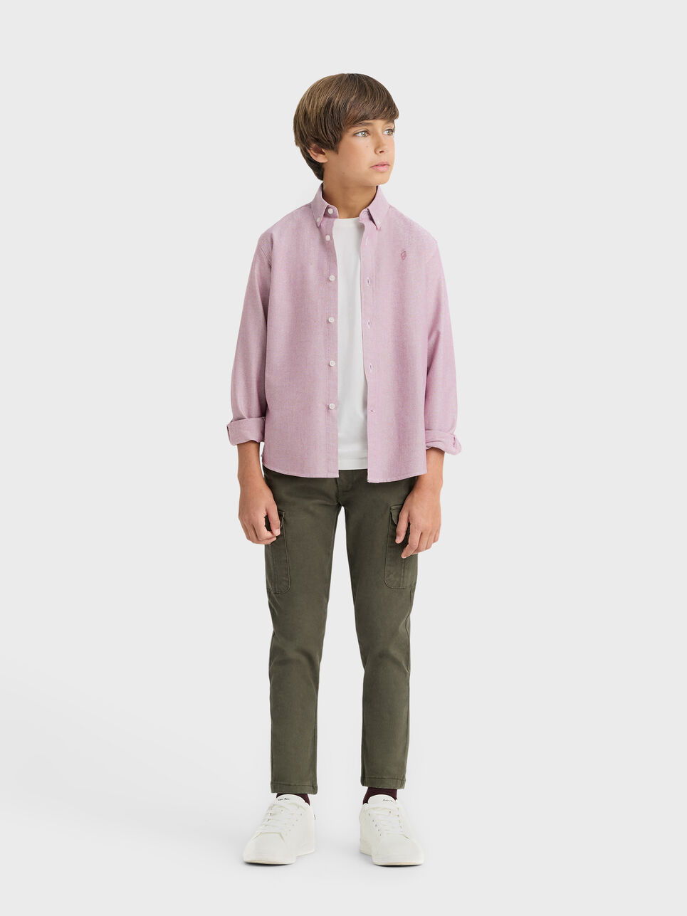 CAMISA OXFORD SOLID KIDS