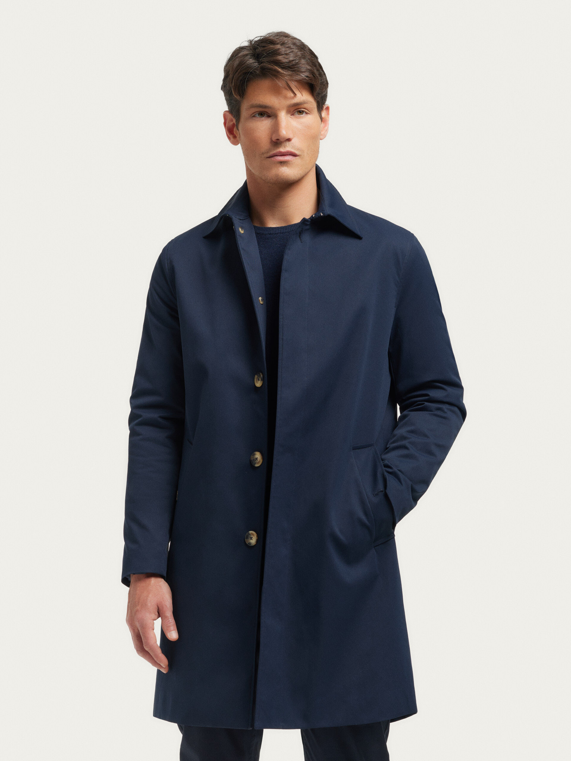 GABARDINA FELDMAN AZUL MARINO