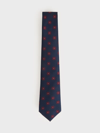 CORBATA JAQUARD MF BURDEOS