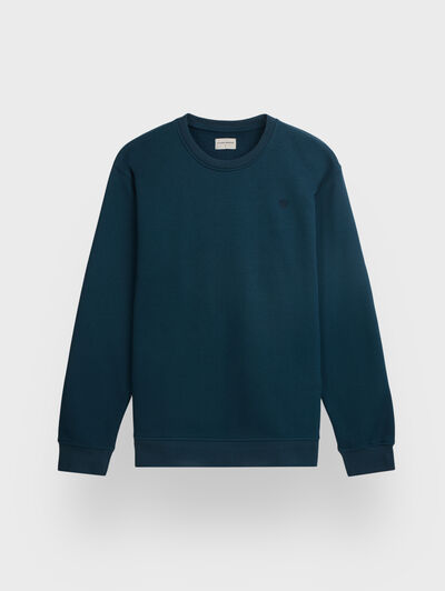 SUDADERA BASICA AZUL