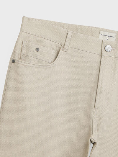 PANTALON MORGAN 5PKT BEIGE