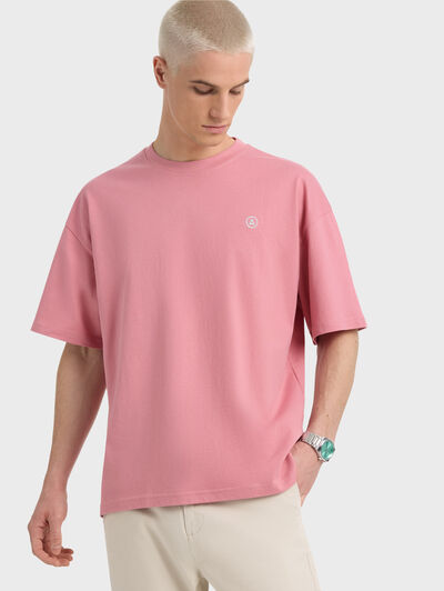 CAMISETA OVERSIZE ROSA