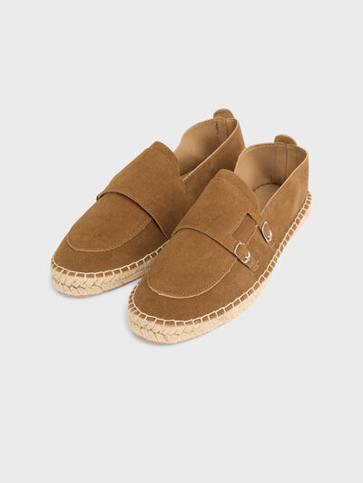 ESPADRILLES HEBILLAS CAMEL