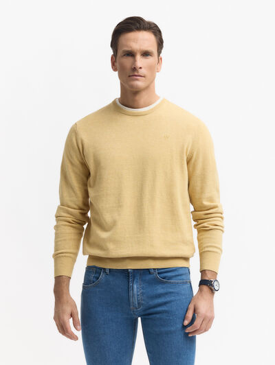 JERSEY ROUND NECK TRENDY AMARILLO