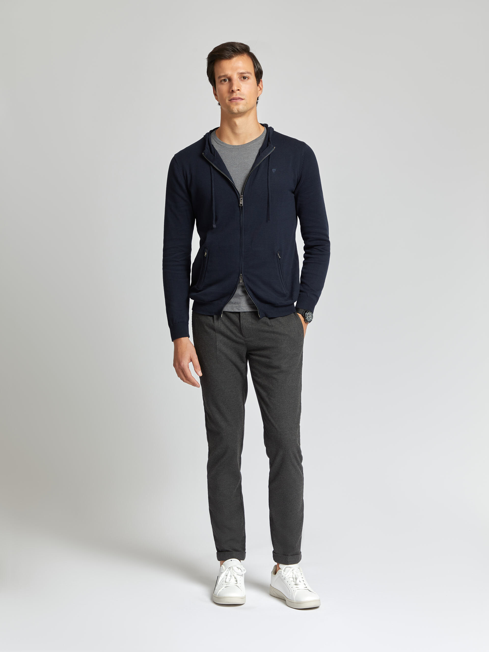 CARDIGAN HENRY AZUL MARINO