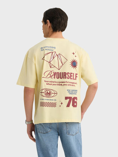 CAMISETA MAGNET AMARILLO
