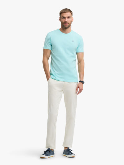 CAMISETA LOGO VERDE AGUA