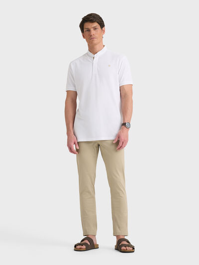 POLO MAO GALA BLANCO