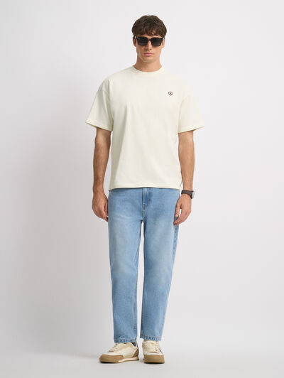 CAMISETA BASIC OVERSIZE CRUDO