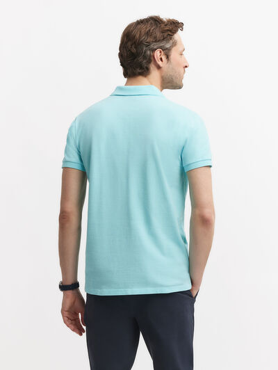 POLO TRENDY VERDE AGUA