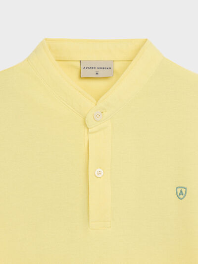 POLO MAO TRENDY AMARILLO