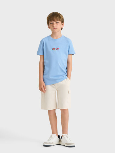 CAMISETA ACTION KIDS AZUL