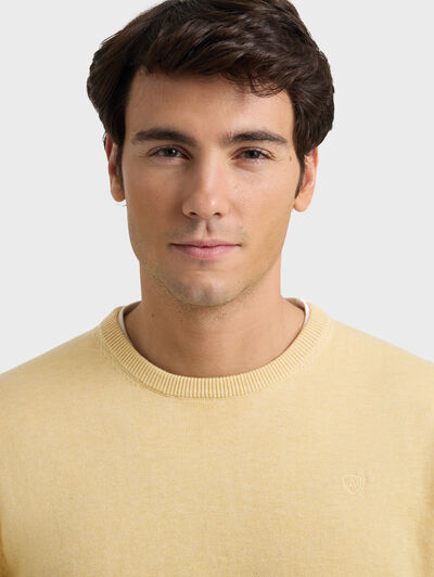 JERSEY ROUND NECK TRENDY AMARILLO