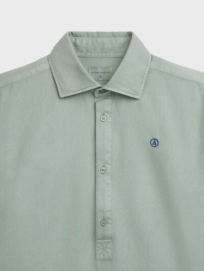 POLERA PANAMA DYE VERDE