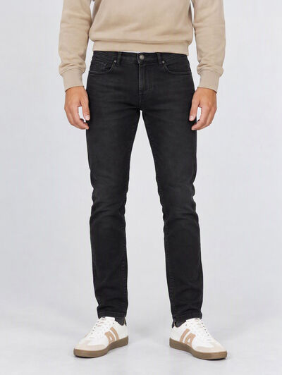 DENIM DARK SLIM NEGRO