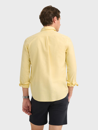 POLERA OXFORD DYE AMARILLO