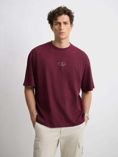 CAMISETA RULES BURDEOS