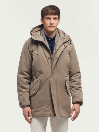 PARKA SHAW CAMEL