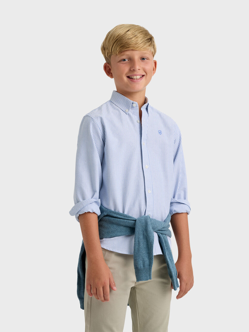 CAMISA OXFORD STRIPES KIDS