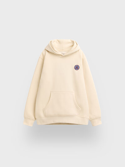 SUDADERA PATIENT KIDS BEIGE