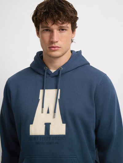 SUDADERA MOMENT AZUL