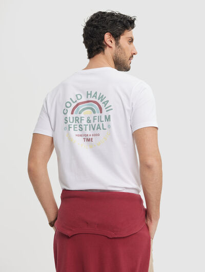CAMISETA FESTIVAL BLANCO