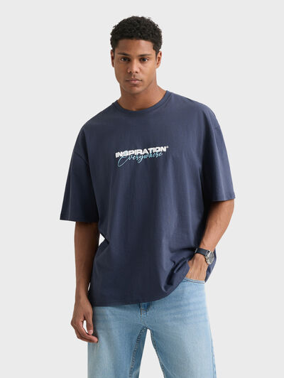 CAMISETA INSPIRATION AZUL MARINO