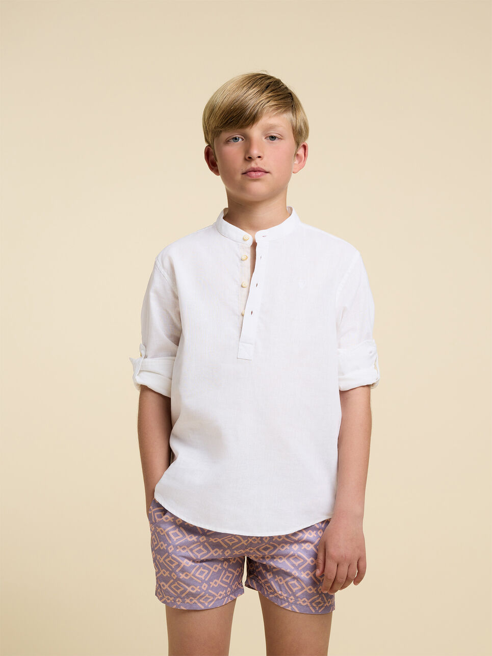 POLERA MAO CONTRASTE KIDS