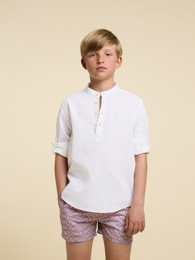 POLERA MAO CONTRASTE KIDS