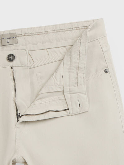 PANTALON MICRO 5PKT CRUDO