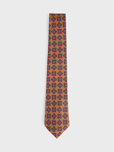CORBATA PRINTED NARANJA