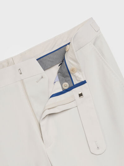PANTALON NAPOLI ROYAL TWILL CRUDO