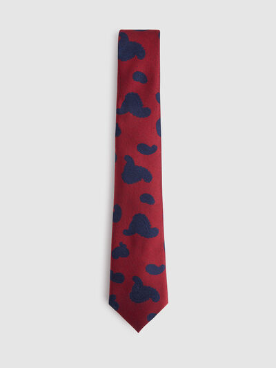 CORBATA JACQUARD MF ROJO