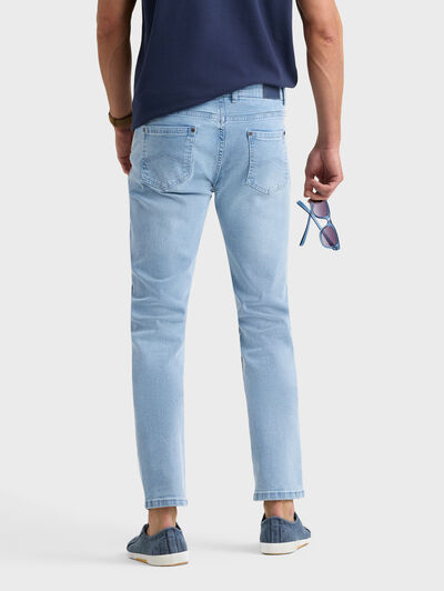 PANTALON DENIM MATCH CELESTE