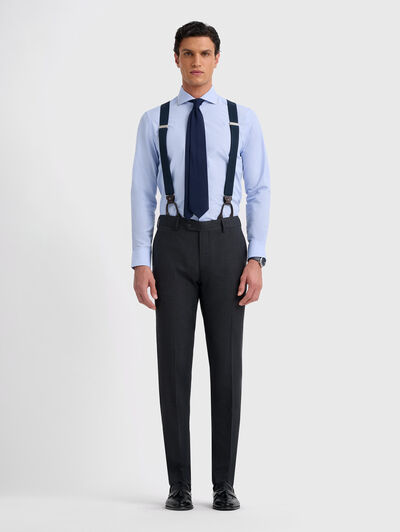 PANTALON FIL A FIL GRIS