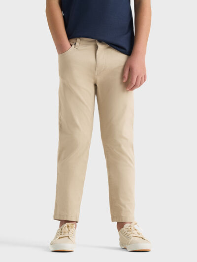 PANTALON 5 BOLSILLOS KIDS CAMEL