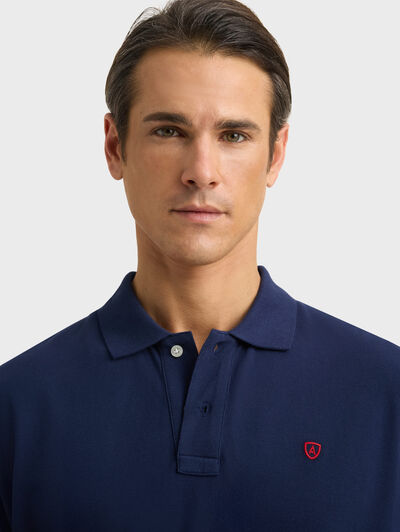 POLO BASIC AZUL MARINO