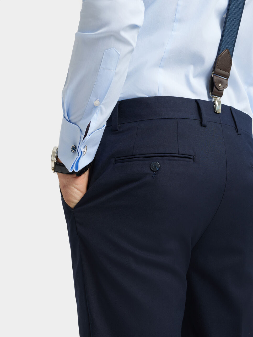 PANTALON TWILL CRUZADO