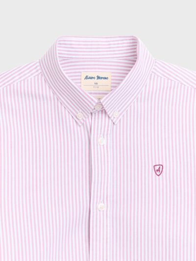 CAMISA OXFORD KODAK KIDS BURDEOS